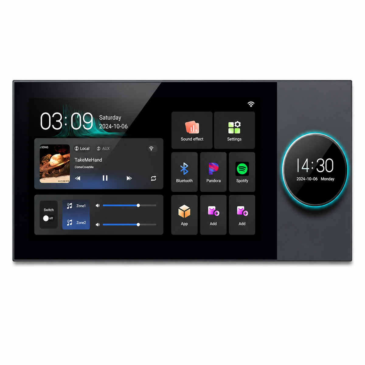 8-Inch Smart Home Control Panel with AI Voice Control | Android Home Automation Hub