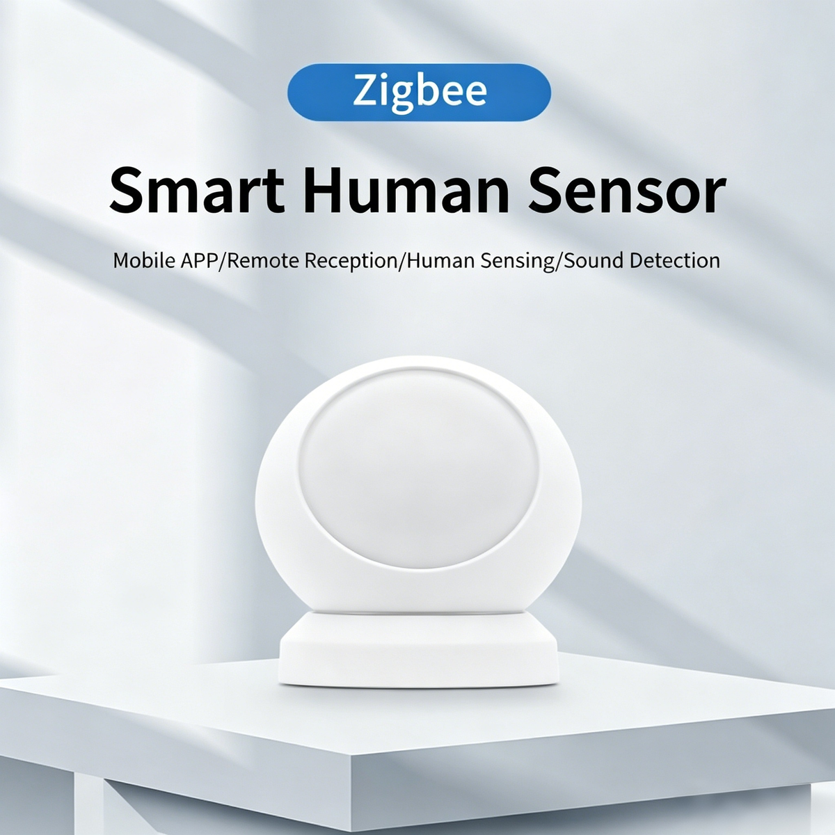 Smart Zigbee PIR Motion Sensor | Wireless Motion Detector for Smart Home