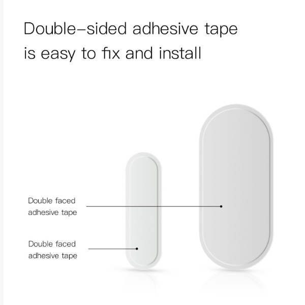 WiFi Door & Window Sensor with Audible Alarm | Smart Security Door Sensor