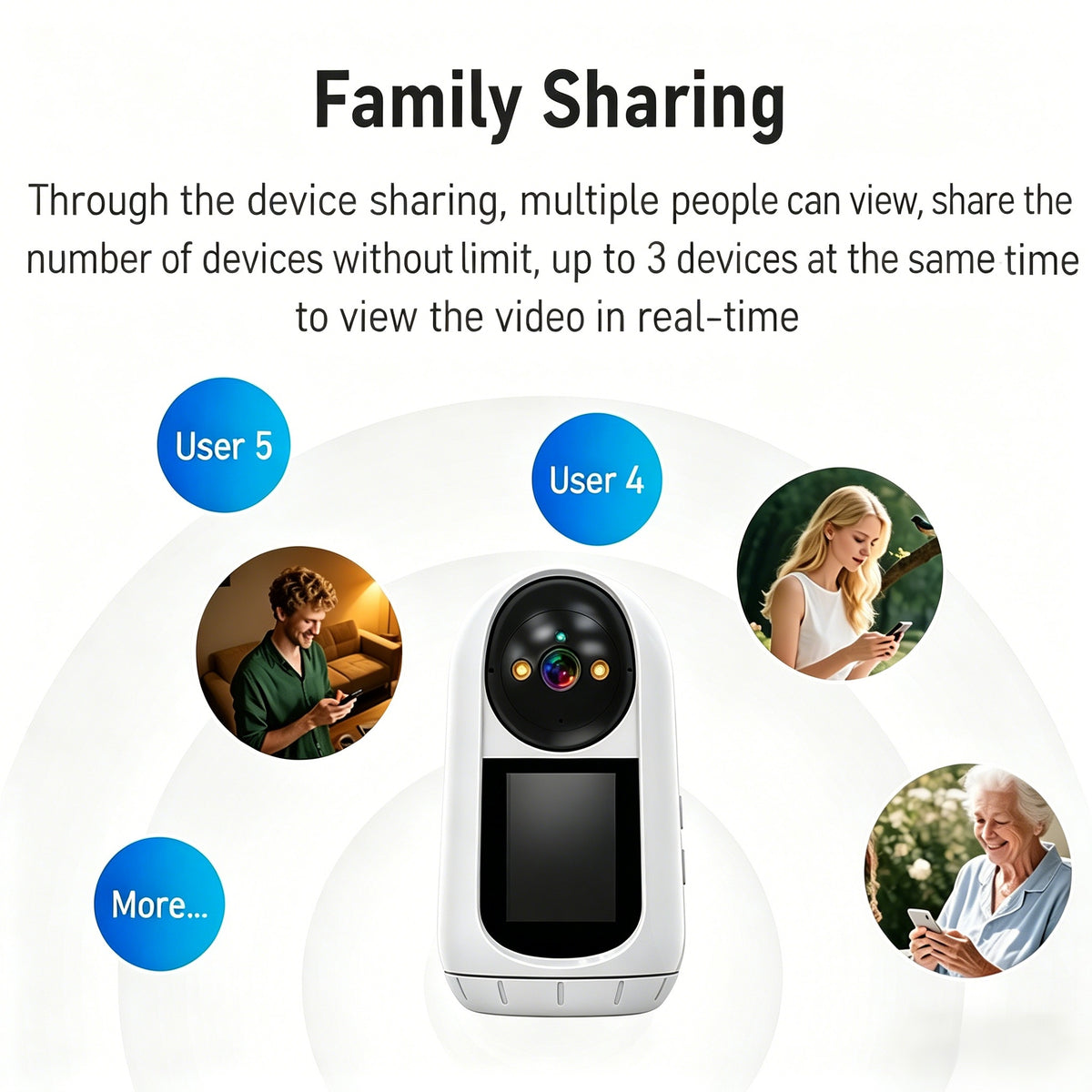 Dual Lens PTZ Security Camera | AI WiFi Outdoor Camera with Dual View & Color Night Vision