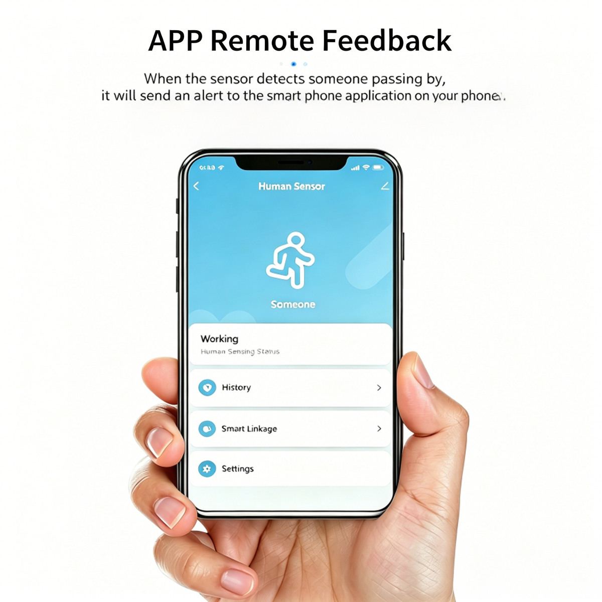 Smart Zigbee PIR Motion Sensor | Wireless Motion Detector for Smart Home