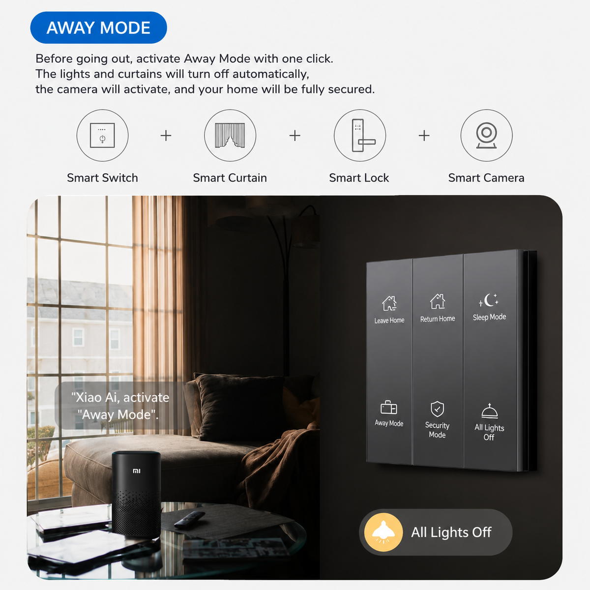 Zigbee Smart Switch (No Neutral) | Smart Light Switch with App & Voice Control