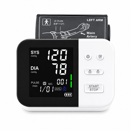 Digital Blood Pressure Monitor | Automatic Upper Arm Blood Pressure Monitor for Home Use
