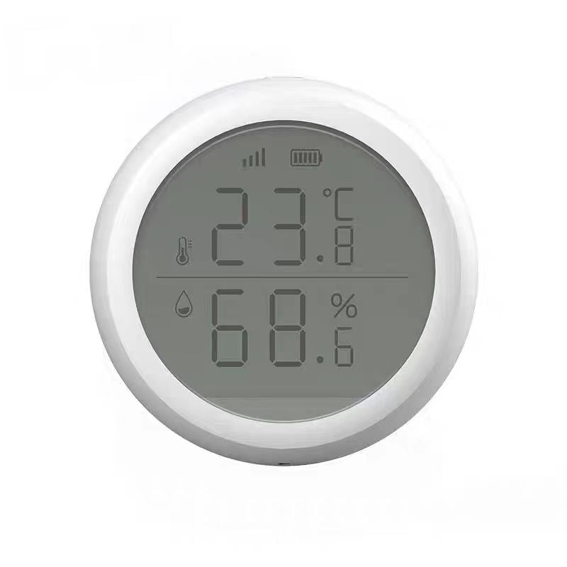 Smart Zigbee Temperature & Humidity Sensor with LCD Display